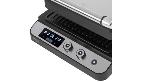 GRILL ELEKTRYCZNY 2W1 SKŁADANY OPIEKACZ 3000W LED