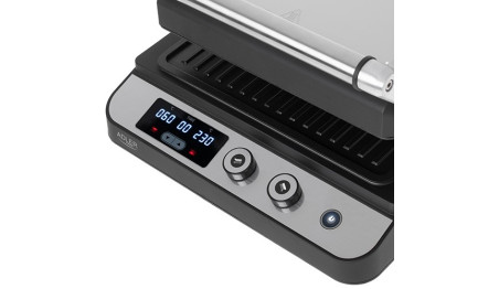 GRILL ELEKTRYCZNY 2W1 SKŁADANY OPIEKACZ 3000W LED