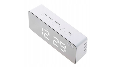 ZEGAR ELEKTRONICZNY BUDZIK TERMOMETR ADLER