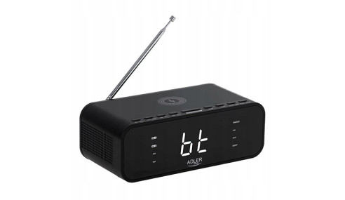 RADIOBUDZIK ŁADOWARKA INDUKCYJNA BLUETOOTH FM AUX