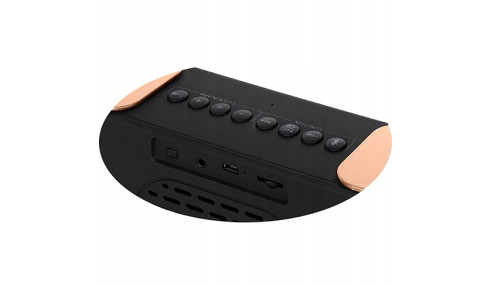RADIOBUDZIK FM ZEGAR ALARM BLUETOOTH SD USB ADLER