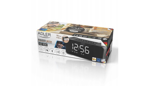 RADIOBUDZIK BEZPRZEWODOWY SREBRNY ADLER