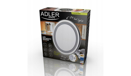 Lusterko łazienkowe kosmetyczne do makijażu LED