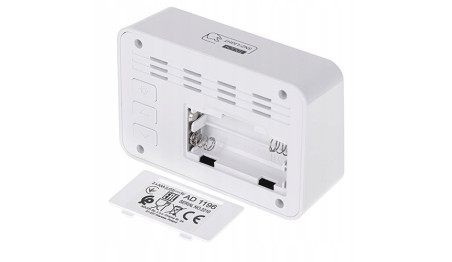 ZEGAR Elektroniczny STACJA TEMPERATURA BUDZIK WILG