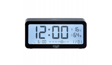 Adler Budzik AD 1195b Czarny, Funkcja alarmu