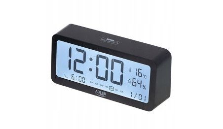 Adler Budzik AD 1195b Czarny, Funkcja alarmu