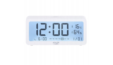 Adler Budzik AD 1195w Biały, Funkcja alarmu