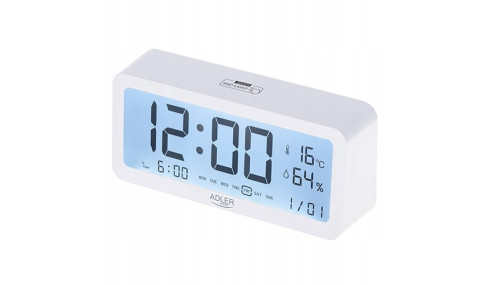 Adler Budzik AD 1195w Biały, Funkcja alarmu