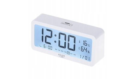 Adler Budzik AD 1195w Biały, Funkcja alarmu