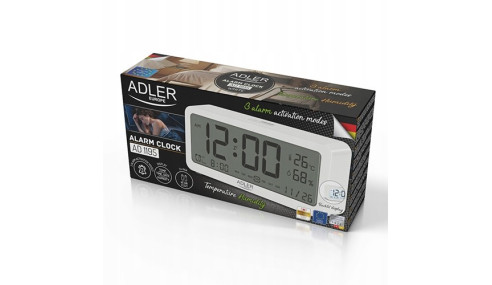 Adler Budzik AD 1195w Biały, Funkcja alarmu