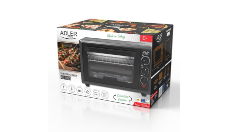 Mini Piekarnik Elektryczny 26L Termobieg Adler