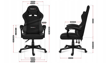 FOTEL GAMINGOWY obrotowy komputerowy biurowy REGULOWANY Krzesło dla Gracza