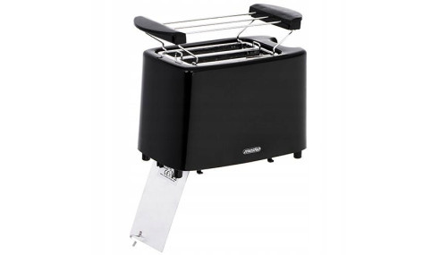 Toster Opiekacz 2 Kromki Grzanki Czarny Mesko