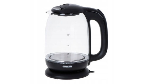 Czajnik Szklany Elektryczny Bezprzewodowy 1,7L Mesko