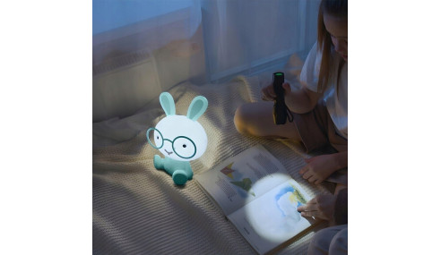 LAMPKA BIURKOWA Lampa Nocna DLA DZIECI Królik LED Dziecięca 3 TRYBY Światła