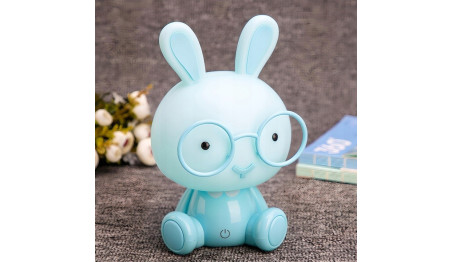 LAMPKA BIURKOWA Lampa Nocna DLA DZIECI Królik LED Dziecięca 3 TRYBY Światła