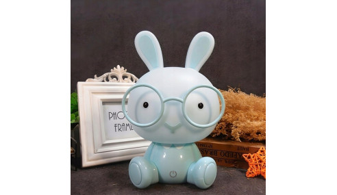 LAMPKA BIURKOWA Lampa Nocna DLA DZIECI Królik LED Dziecięca 3 TRYBY Światła