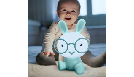 LAMPKA BIURKOWA Lampa Nocna DLA DZIECI Królik LED Dziecięca 3 TRYBY Światła