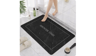 MATA ŁAZIENKOWA SZYBKOSCHNĄCA Antypoślizgowa DYWANIK Chłonny DUŻY 4 Wzory