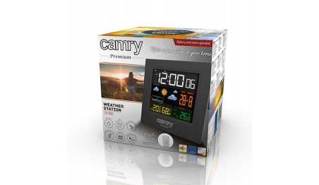 STACJA POGODOWA Zegar Termperatura Wskaźnik Wilgotności Camry