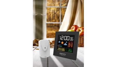 STACJA POGODOWA Zegar Termperatura Wskaźnik Wilgotności Camry