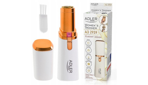Trymer damski Depilator do twarzy nosa brwi Adler