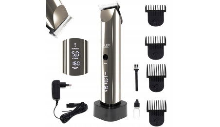 Maszynka do włosów brody Strzyżarka Golarka LCD Adler