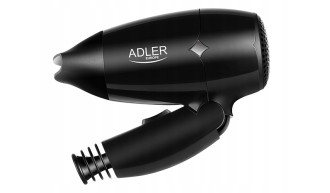 Suszarka do włosów 1400W składana mała Adler 2