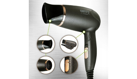 Suszarka do włosów 1400W składana Camry