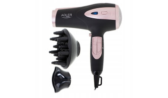 SUSZARKA DO WŁOSÓW JONIZACJA DYFUZOR 2400W ADLER