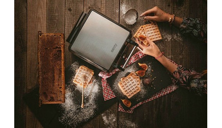 GOFROWNICA 1500W REGULACJA 4 GOFRY CAMRY