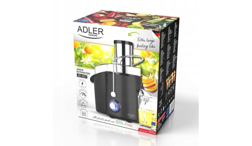 SOKOWIRÓWKA WYCISKARKA DO OWOCÓW SOKÓW WYSOKOOBROTOWA ADLER 1000W