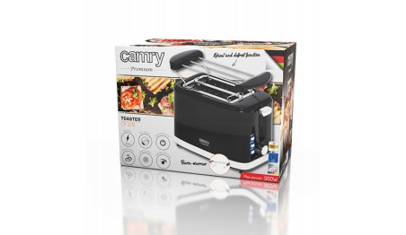 TOSTER OPIEKACZ 2 tosty Camry 900W