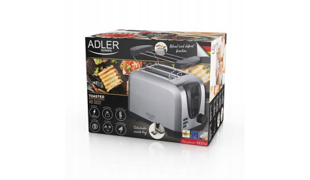 TOSTER OPIEKACZ Z RUSZTEM ADLER 1000W
