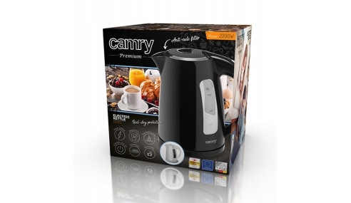 Czajnik elektryczny 1,7L bezprzewodowy 2200W Camry CR 1255b