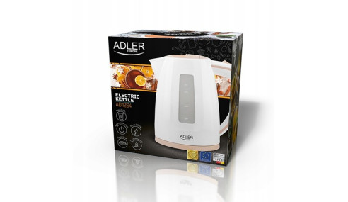 Czajnik elektryczny 1,7 L 2200W Adler AD1264 biały