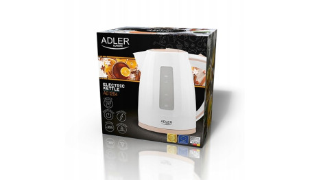 Czajnik elektryczny 1,7 L 2200W Adler AD1264 biały