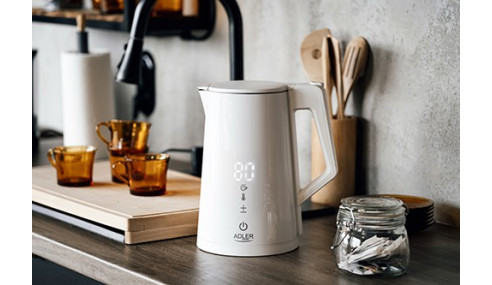 Czajnik elektryczny LED STRIX 1850W regulacja temperatury 1,7L Adler AD1345