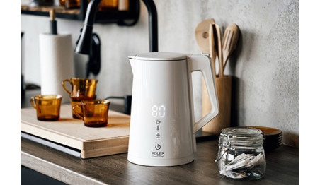 Czajnik elektryczny LED STRIX 1850W regulacja temperatury 1,7L Adler AD1345