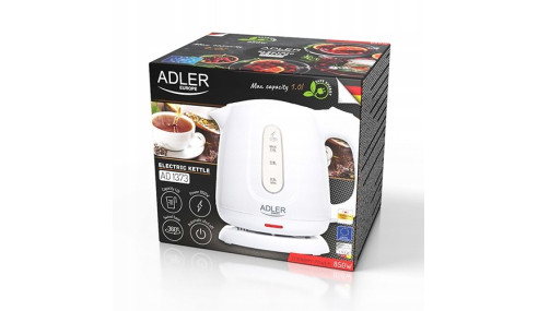 Czajnik elektryczny 1,0 L 850W Adler AD 1373