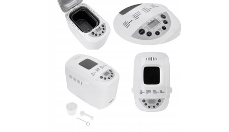 WYPIEKACZ MASZYNA DO PIECZENIA CHLEBA 850W 15 PROGRAMÓW ADLER