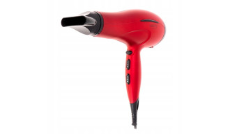 Suszarka Do Włosów Czerwona 2400W + Dyfuzor 2