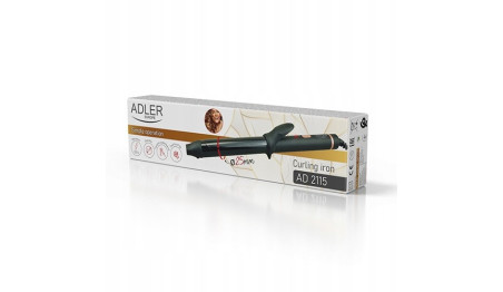 Lokówka Klasyczna Ceramiczna - 25mm Czarna Adler