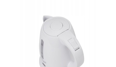 Mały Elektryczny Czajnik Plastikowy 1L Biały