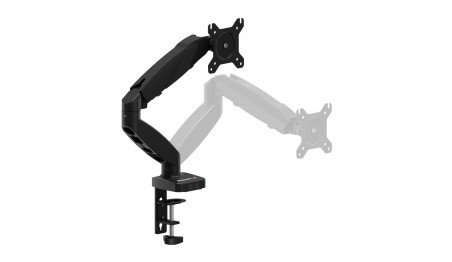 UCHWYT na MONITOR TV LED LCD Biurkowy OBROTOWY 360° uniwersalny 15" - 27"