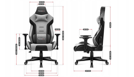 FOTEL GAMINGOWY obrotowy komputerowy 3D biurowy Krzesło dla Gracza PODUSZKI