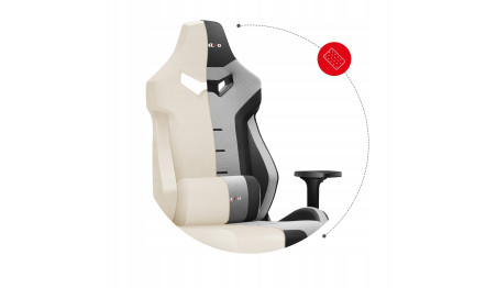 FOTEL GAMINGOWY obrotowy komputerowy 3D biurowy Krzesło dla Gracza PODUSZKI