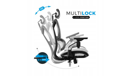 FOTEL BIUROWY GAMINGOWY OBROTOWY PROFILOWANE KRZESŁO BIUROWE REGULACJA