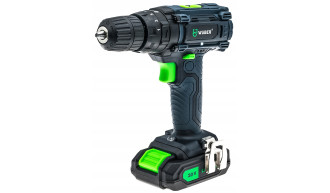 WIERTARKO WKRĘTARKA AKUMULATOROWA WALIZKA 20V 2AKU ZESTAW ŁADOWARKA BATERIE 2