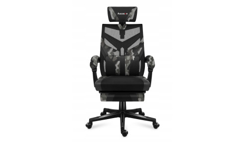 FOTEL GAMINGOWY obrotowy komputerowy biurowy PODNÓŻEK Krzesło dla Gracza